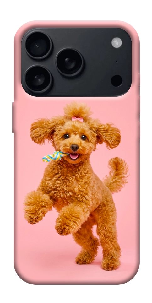 Чехол Happy poodle для iPhone 18 Pro