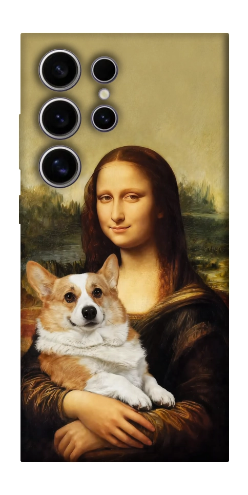 Чехол Mona corgi для Galaxy S25 Ultra