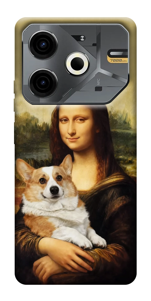Чехол Mona corgi для TECNO Pova 6 Neo (LI6)