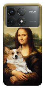 Чехол Mona corgi для Xiaomi Poco F6 Pro