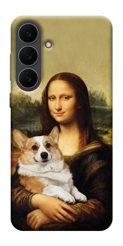 Чехол Mona corgi для Galaxy S25 FE