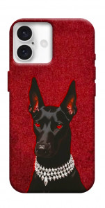 Чохол Premium doberman для iPhone 16 Plus
