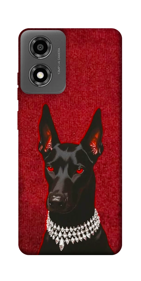 Чехол Premium doberman для Motorola Moto E14