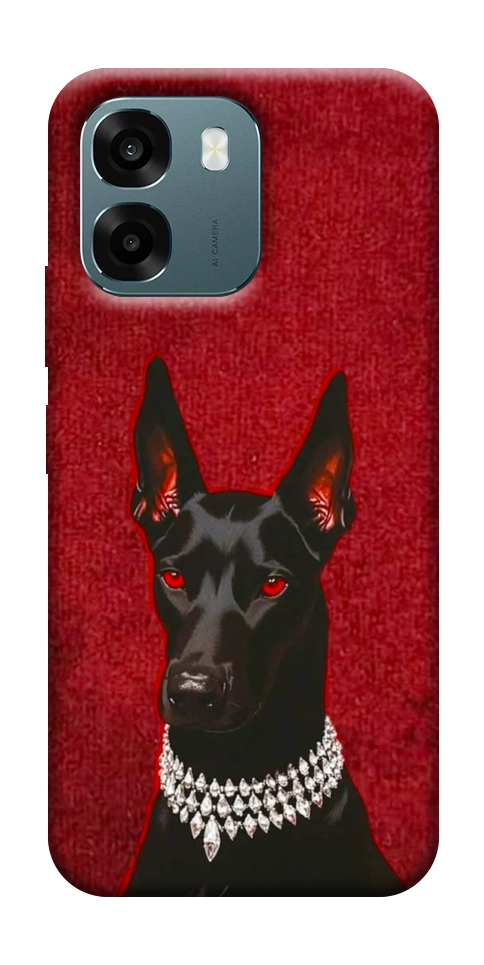 Чехол Premium doberman для Oppo A6
