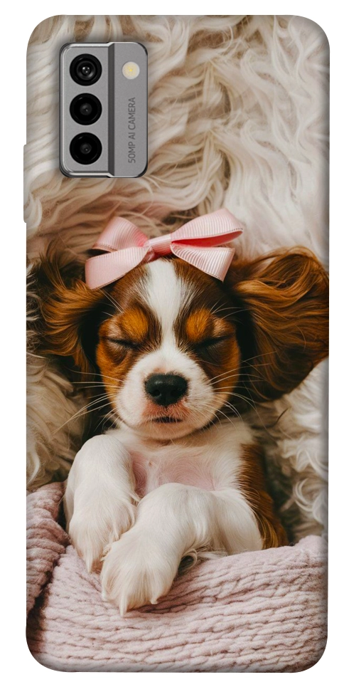 Чехол Sleepy spaniel для Nokia G22