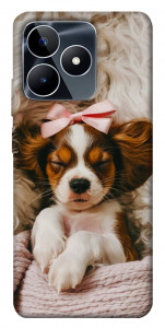 Чехол Sleepy spaniel для Realme C53