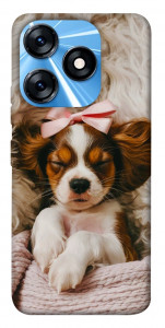 Чехол Sleepy spaniel для TECNO Spark 10