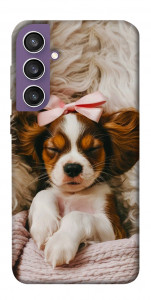 Чохол Sleepy spaniel для Galaxy S23 FE