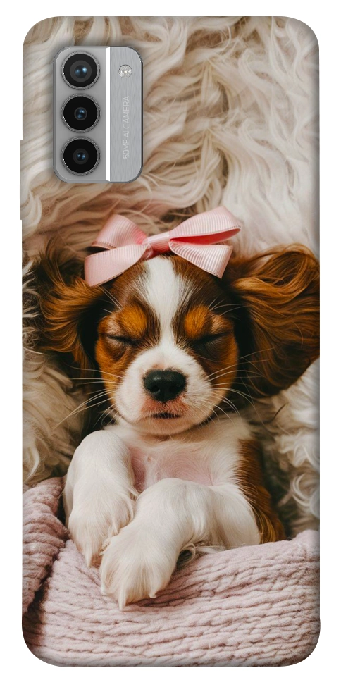 Чехол Sleepy spaniel для Nokia G42