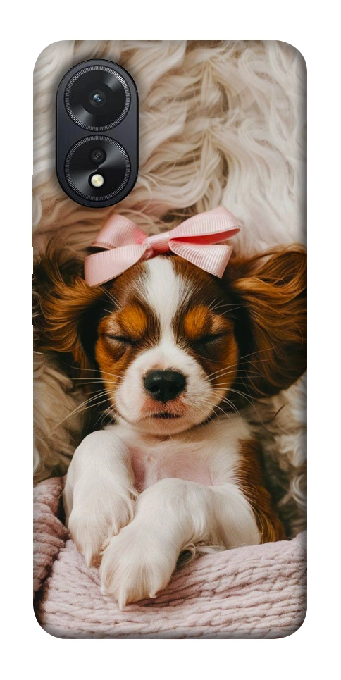 Чехол Sleepy spaniel для Oppo A38