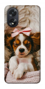 Чохол Sleepy spaniel для Oppo A38