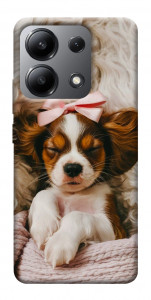 Чехол Sleepy spaniel для Xiaomi Redmi Note 13 4G