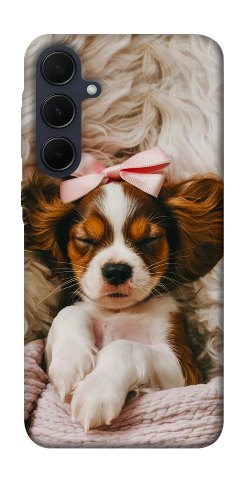 Чехол Sleepy spaniel для Galaxy A35