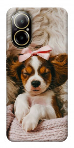 Чехол Sleepy spaniel для Realme C67 4G