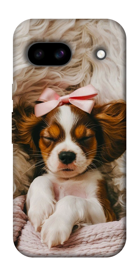 Чехол Sleepy spaniel для Google Pixel 8a