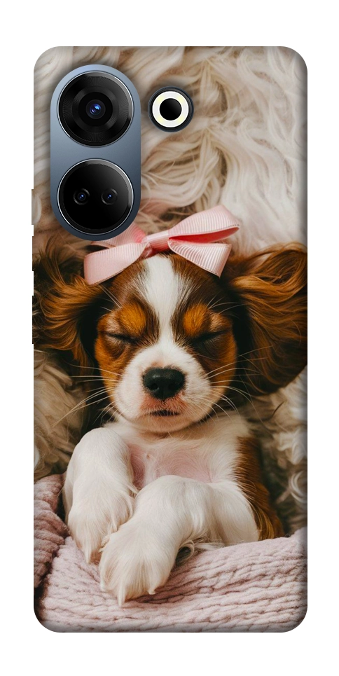Чехол Sleepy spaniel для TECNO Camon 20 Pro (CK7n)