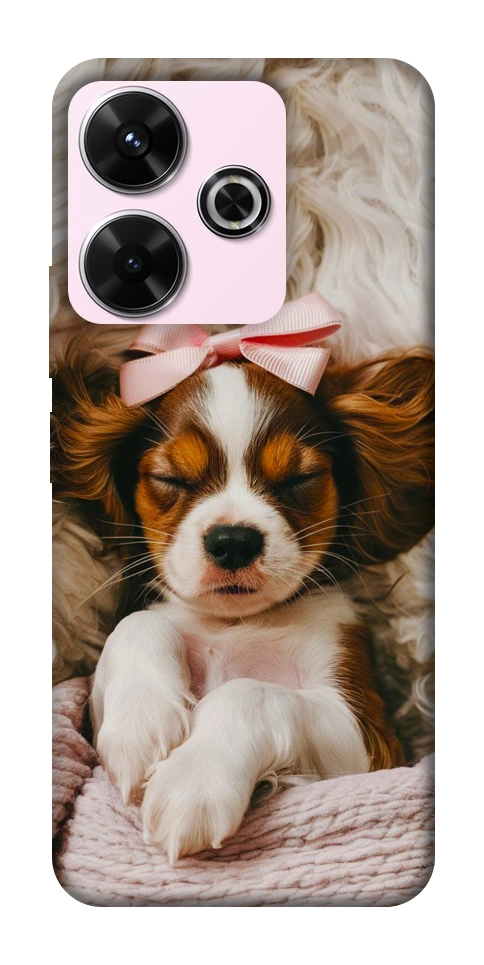 Чохол Sleepy spaniel для Xiaomi Redmi 13 4G