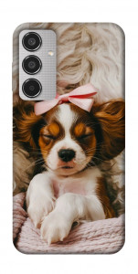 Чохол Sleepy spaniel для Galaxy M35 5G