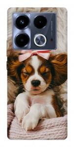 Чохол Sleepy spaniel для Infinix Note 40 4G