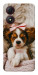 Чехол Sleepy spaniel для ZTE Blade A34 4G