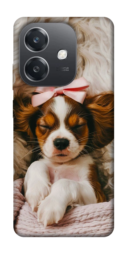 Чехол Sleepy spaniel для Oppo А3х 4G