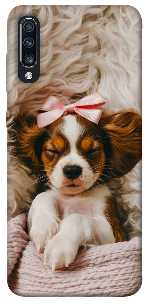 Чохол Sleepy spaniel для Galaxy A70s