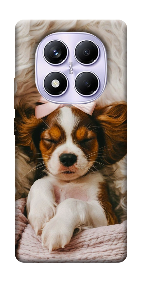 Чехол Sleepy spaniel для Xiaomi Redmi Note 14 Pro 4G