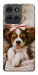 Чехол Sleepy spaniel для Motorola Moto G75 5G