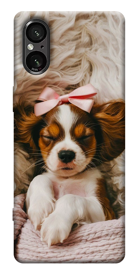 Чехол Sleepy spaniel для Sony Xperia 5 V