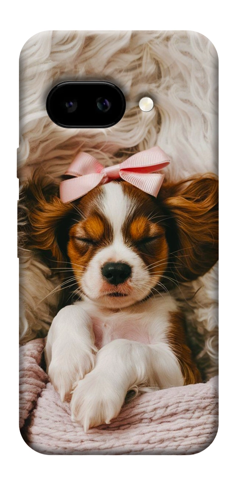 Чехол Sleepy spaniel для Google Pixel 9a