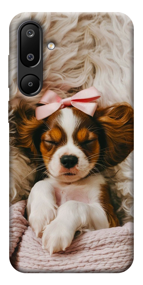 Чехол Sleepy spaniel для Galaxy M16 5G