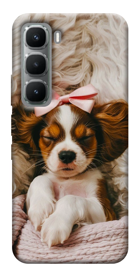 Чехол Sleepy spaniel для Infinix Hot 60 Pro+