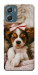 Чехол Sleepy spaniel для Motorola Moto G06