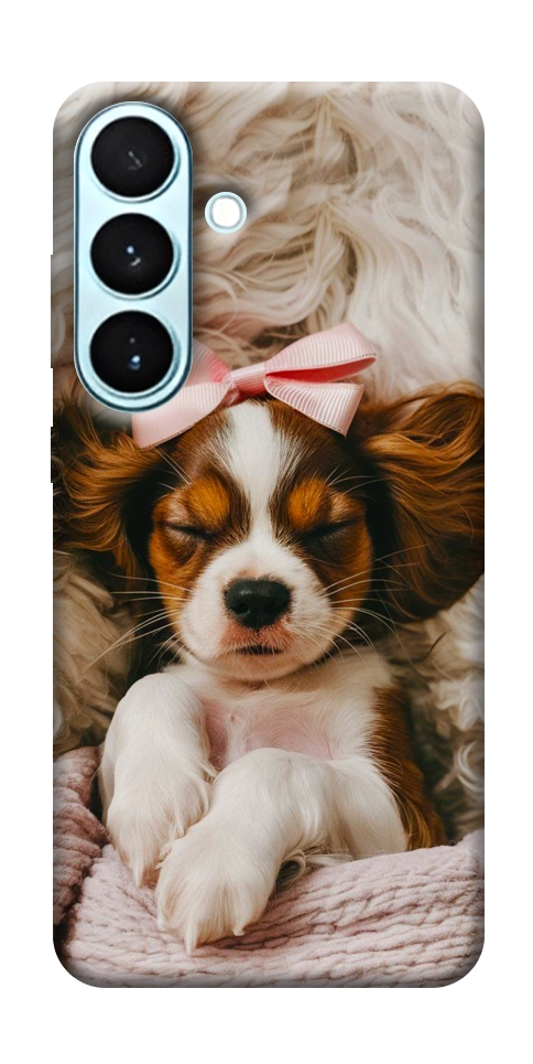 Чохол Sleepy spaniel для Galaxy S26