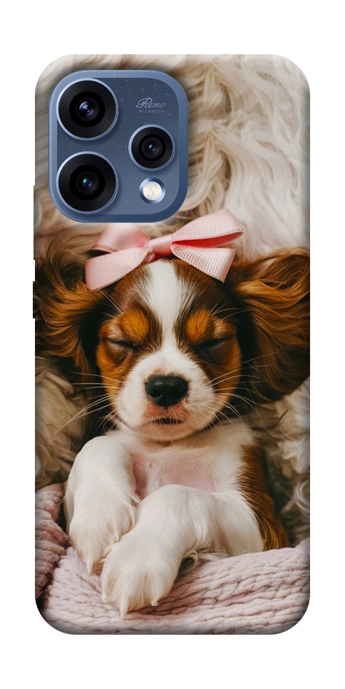 Чохол Sleepy spaniel для Oppo Reno 15