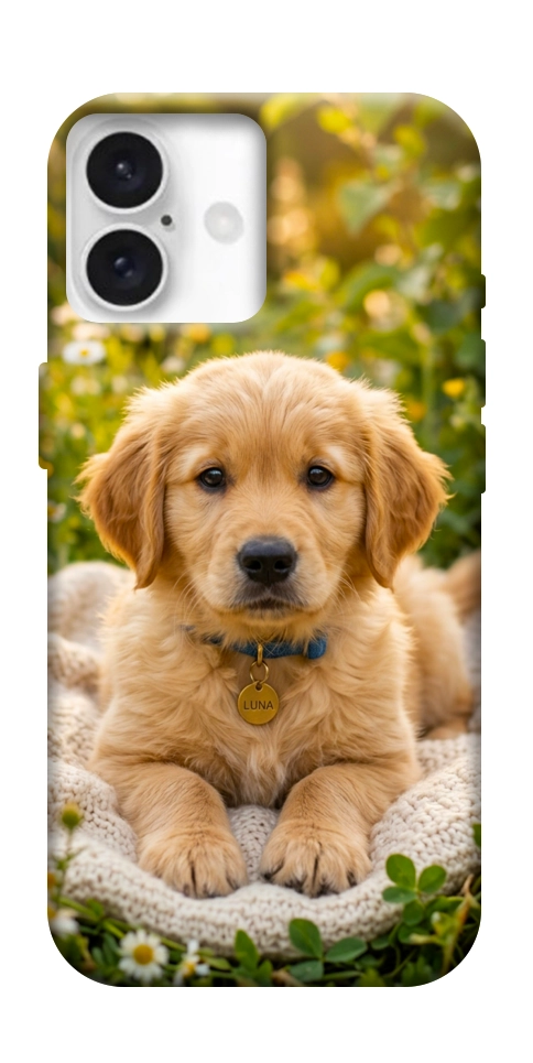 Чохол Small labradore для iPhone 16 Plus