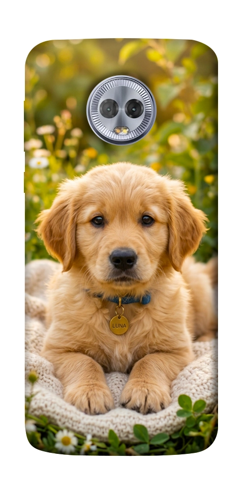 Чехол Small labradore для Motorola Moto G6 Plus