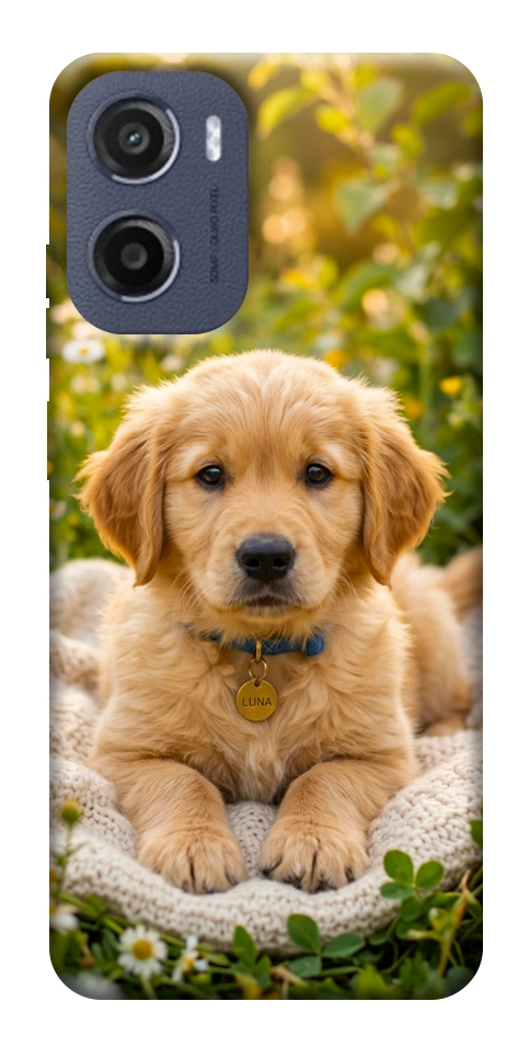Чехол Small labradore для Motorola Moto E15