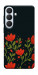 Чехол Червоний цвіт для Galaxy S26+
