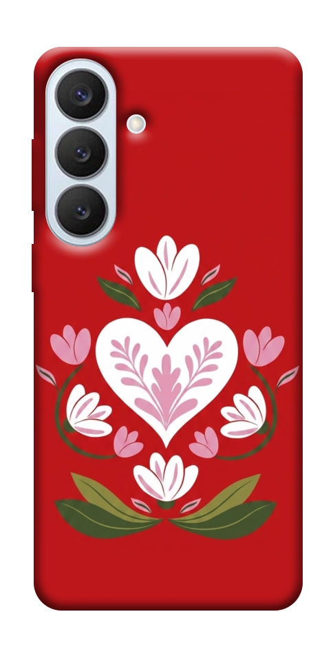 Чехол Квітуче серце для Galaxy S26+