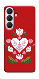 Чехол Квітуче серце для Galaxy S26+