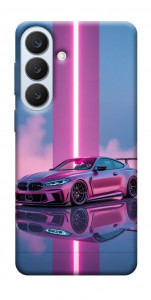 Чехол Pink neon car для Galaxy S26+
