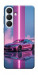 Чехол Pink neon car для Galaxy S26+