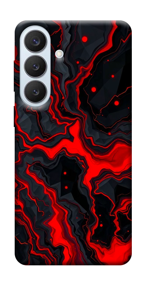 Чохол Black red marble для Galaxy S26+