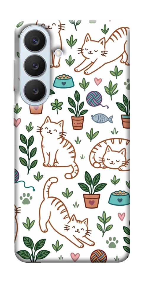 Чехол Cats pattern для Galaxy S26+
