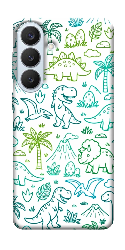 Чехол Dino pattern для Galaxy S26+