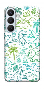 Чехол Dino pattern для Galaxy S26+