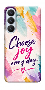 Чехол Choose joy everyday для Galaxy S26+