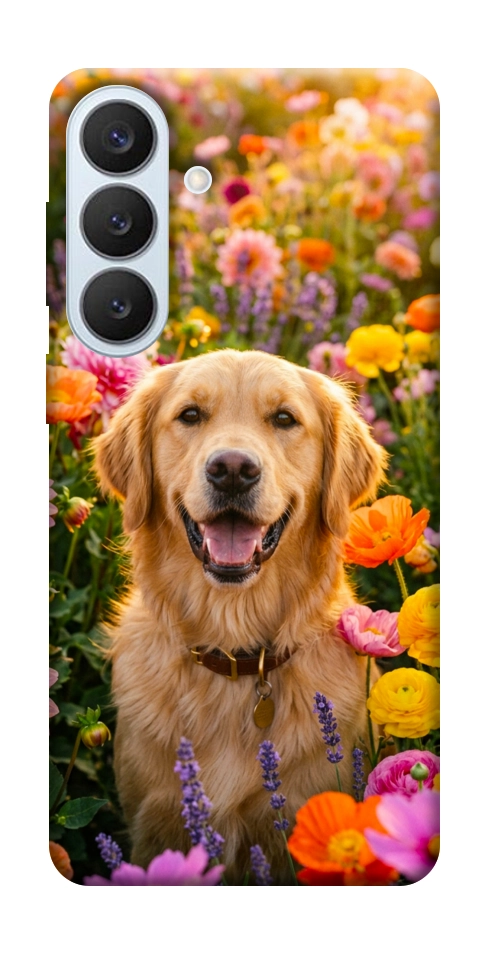 Чехол Flowery labrador для Galaxy S26+