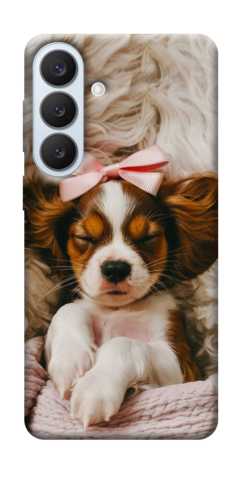 Чехол Sleepy spaniel для Galaxy S26+